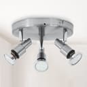 B.K.Licht LED Deckenspot Aurel | Silber