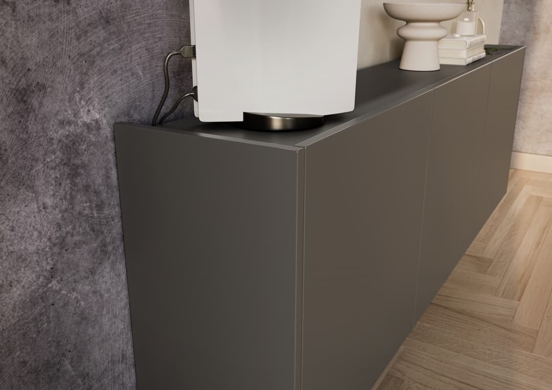 GERMANIA Schuhschrank Libbiano | Grau