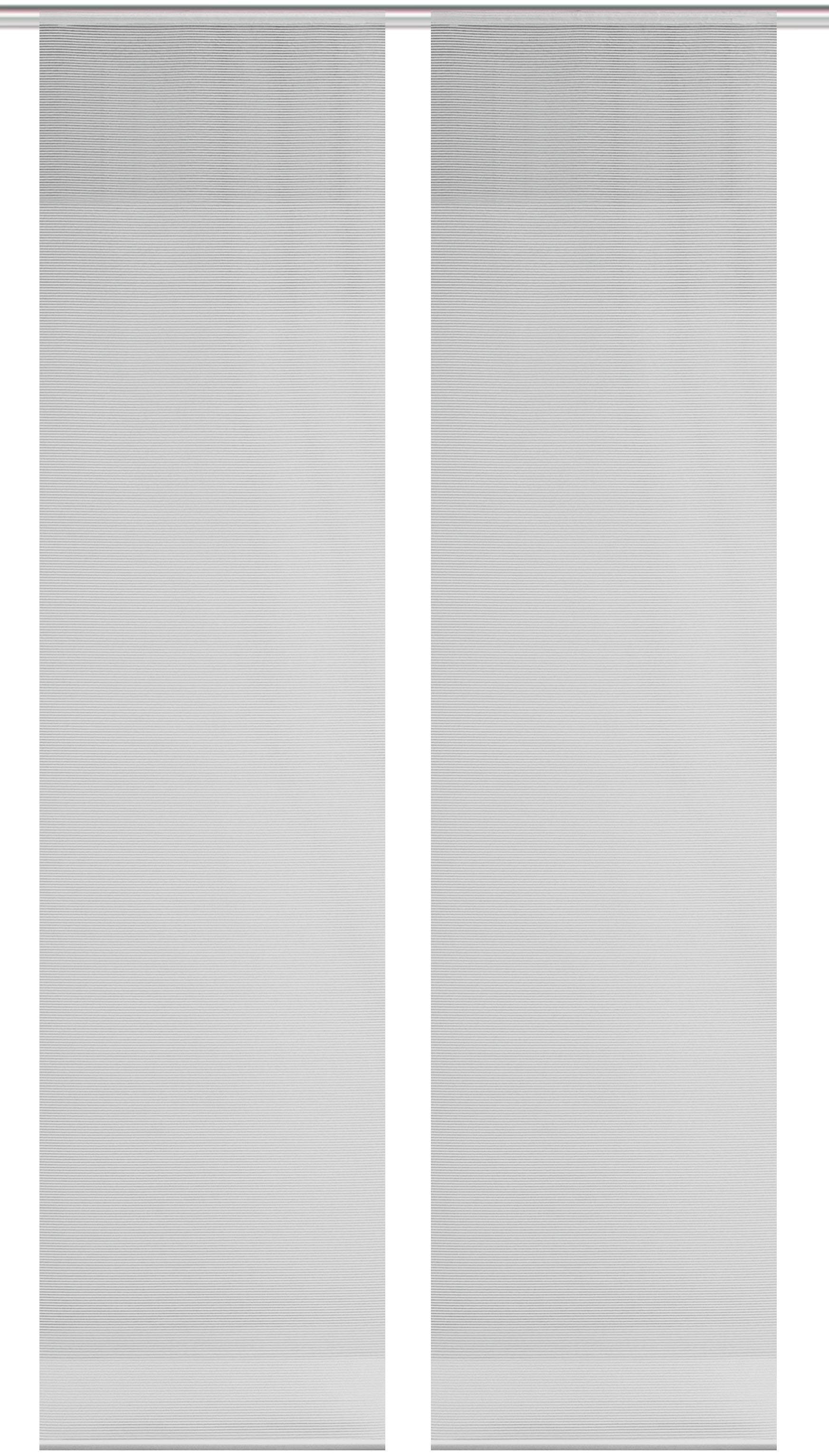 Vision S Schiebegardine 2er Set ROM | Grau