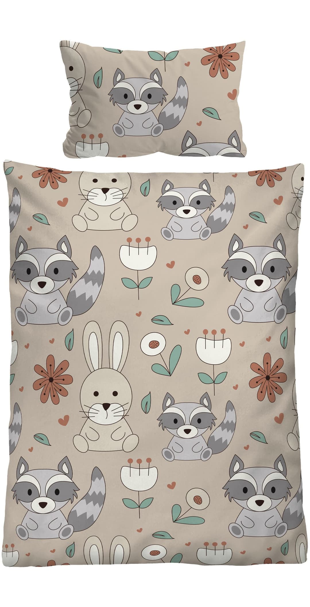 Biberna Kinderbettwäsche 0007245 | Beige