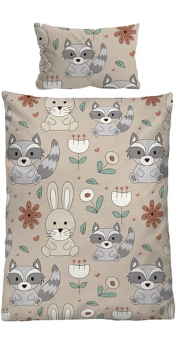 Biberna Kinderbettwäsche 0007245 | Beige