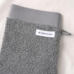 TOM TAILOR HOME Waschhandschuh COLOR BATH | Grau