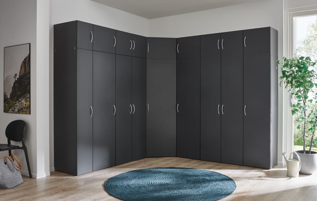 Wimex Eckschrank Multiraumkonzept Schranksystem | Grau