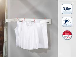 Leifheit Telegant Plus 36 Protect Plus Wandwäschetrockner | Weiß