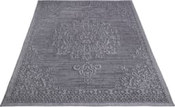 Paco Home Teppich Rimini 412 | Grau