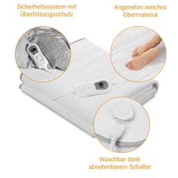 medisana HU 666 Wärmeunterbett | Weiß