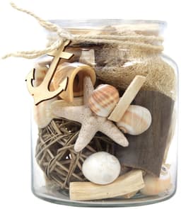 Kayoom Deko-Glas Flora 610 Natural | Braun