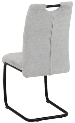HELA Freischwinger LEONA Esszimmerstuhl | Grau