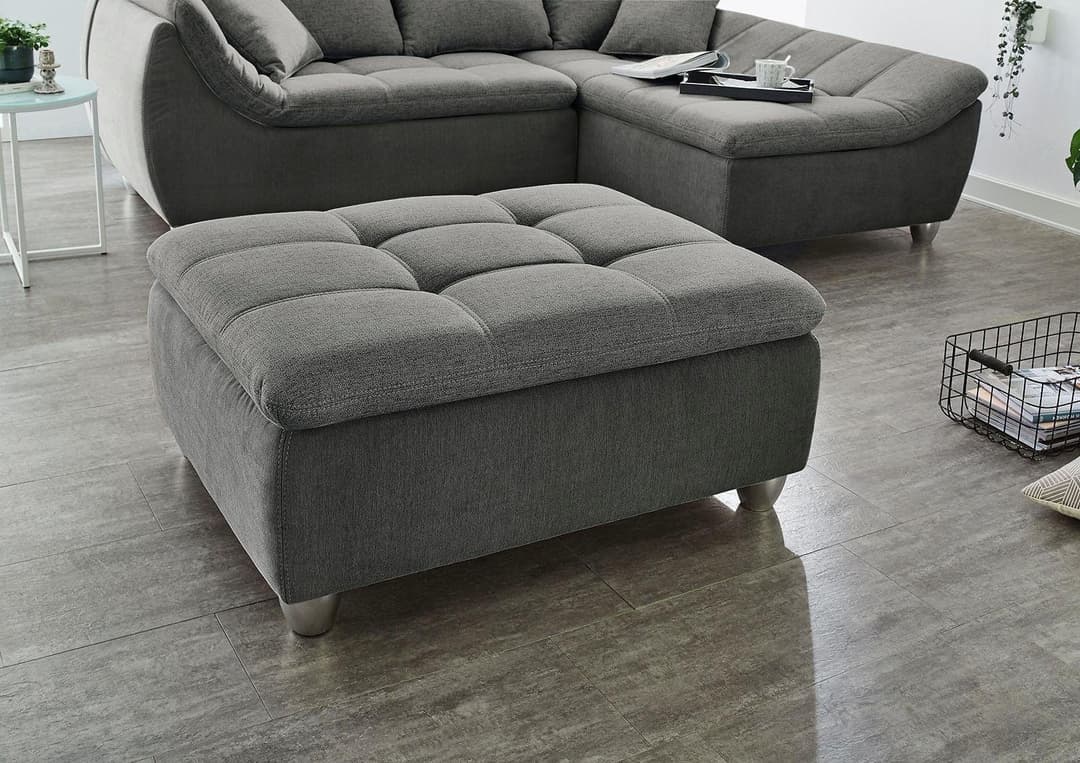 Jockenhöfer Gruppe Hocker Genua | Grau