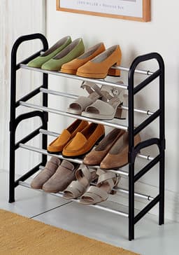 Ruco Schuhregal | Silber