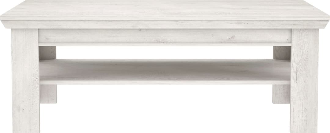 FORTE Couchtisch Kashmir | Weiß