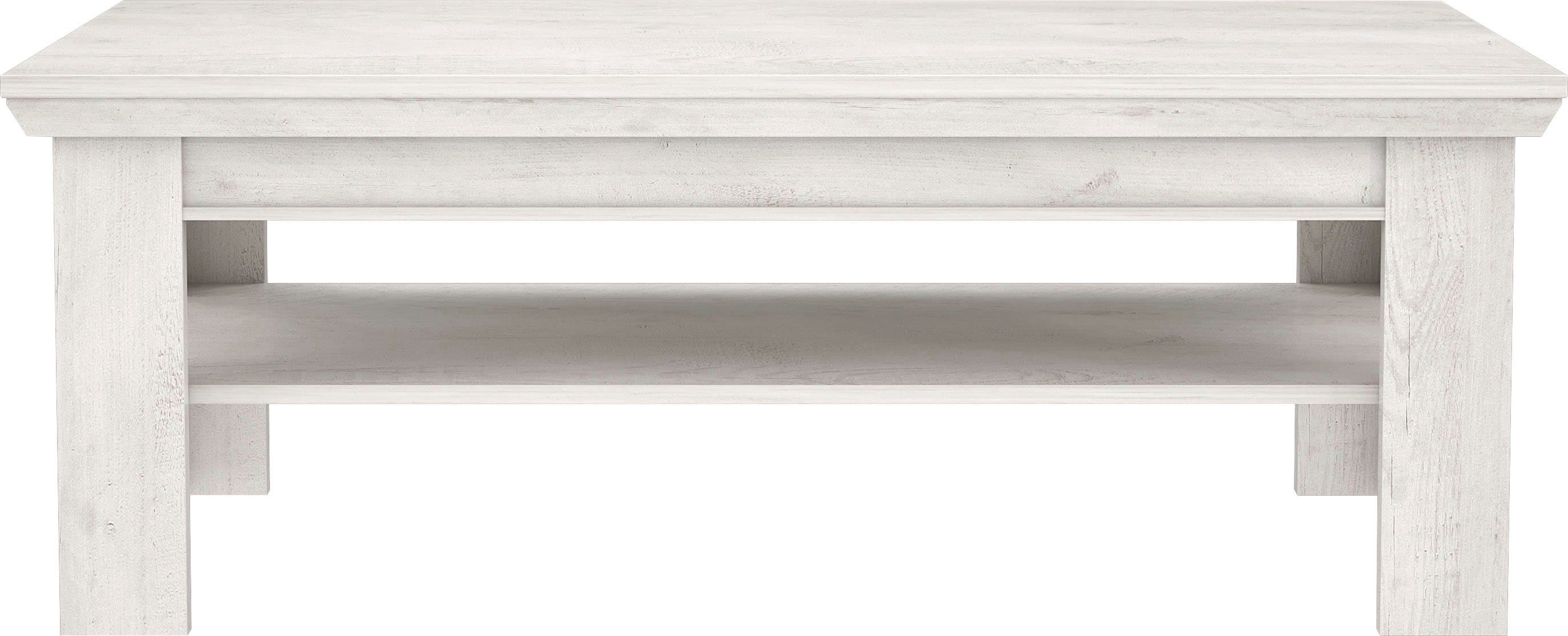 FORTE Couchtisch Kashmir | Weiß