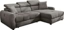 Jockenhöfer Gruppe Ecksofa Move L-Form | Grau 3