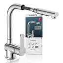 Schütte Spültischarmatur LONDON Niederdruck | Silber