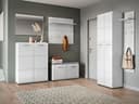 LIVING CHARM Garderobenschrank Merano | Weiß 5