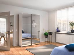 rauch Schwebetürenschrank REFLECT | Weiß