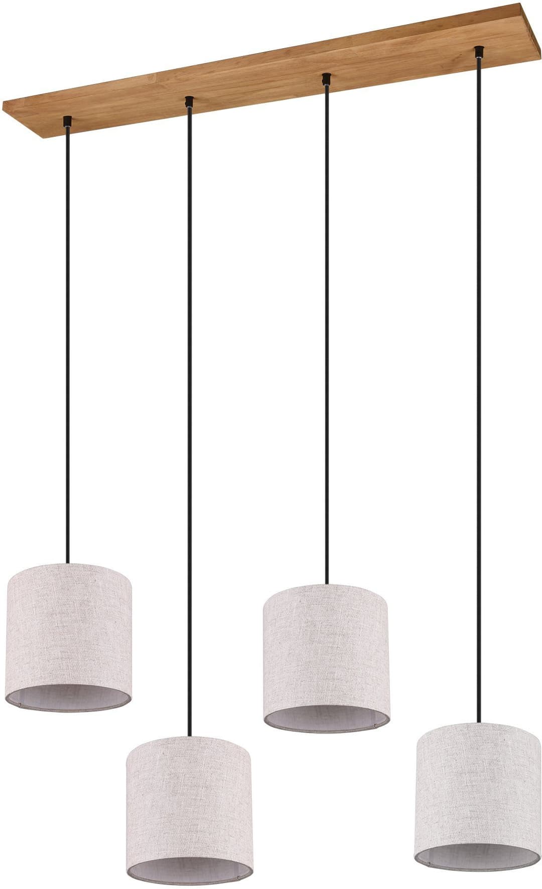 TRIO Leuchten Pendelleuchte Elmau | Holztöne