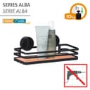 Wenko Badregal Alba | Schwarz 3