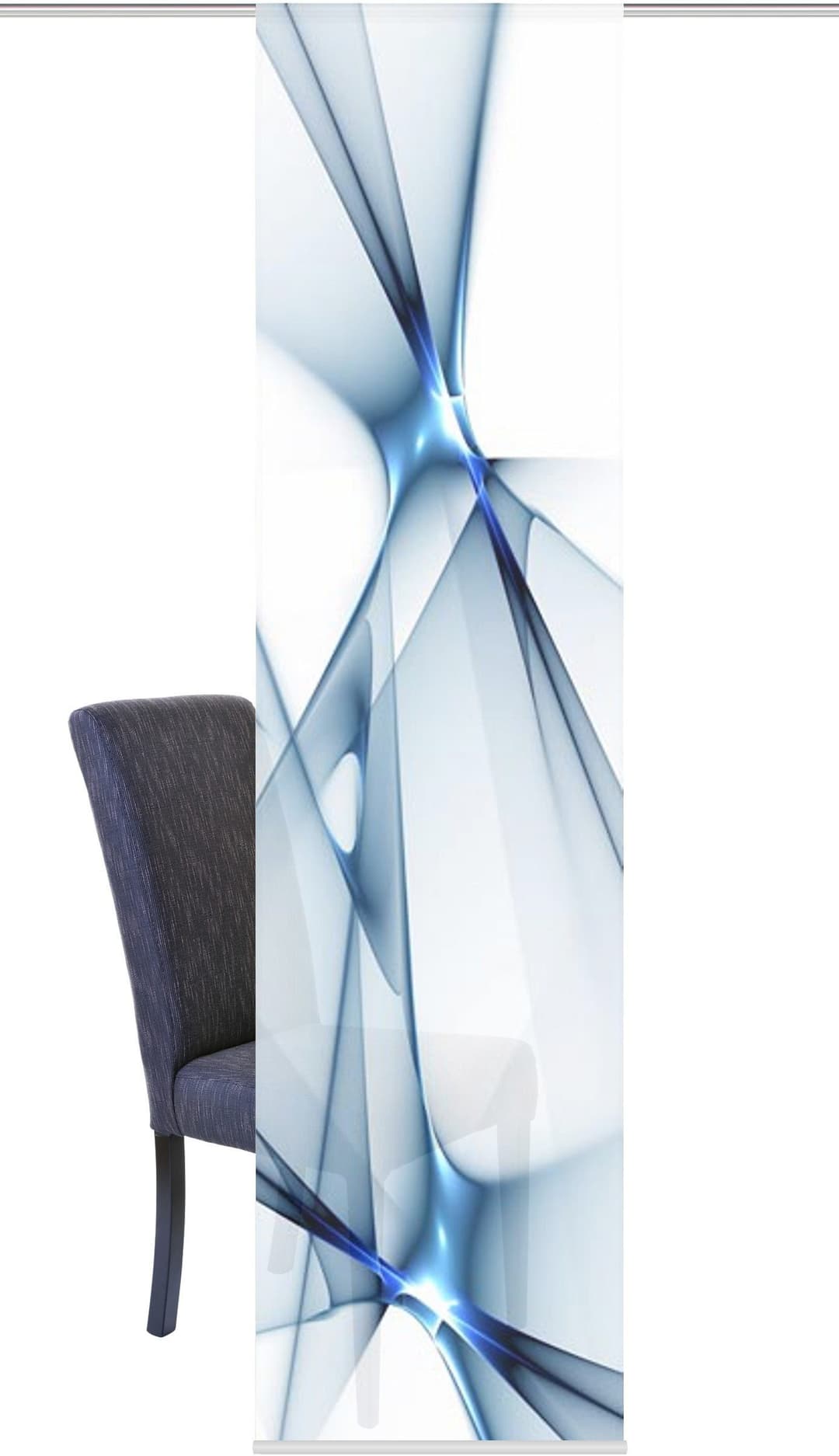 HOME WOHNIDEEN Schiebegardine FRANKLIN | Blau