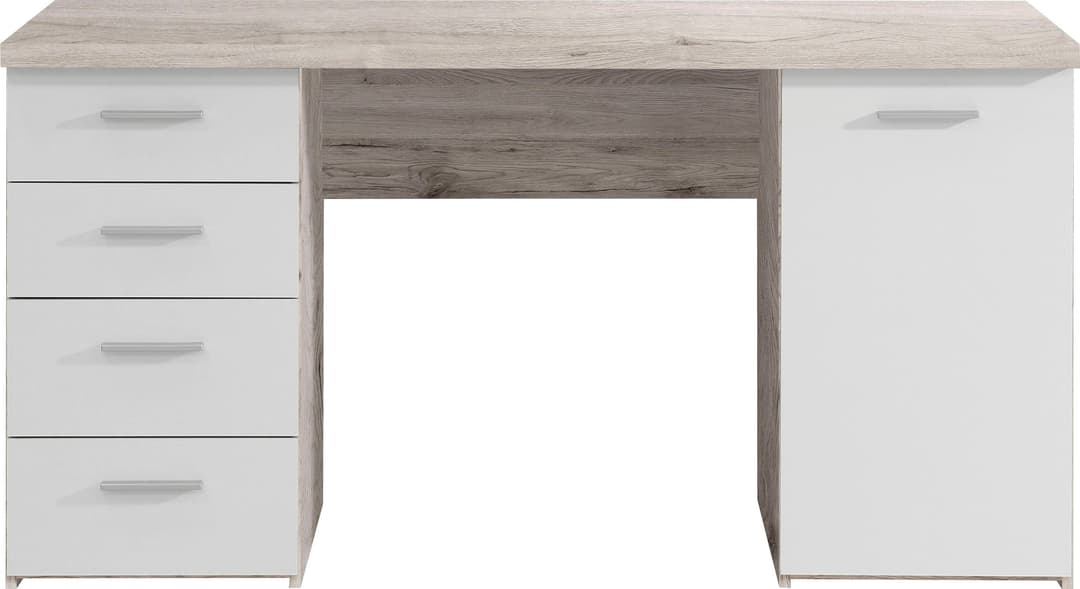 FORTE Schreibtisch Netta | Holztöne
