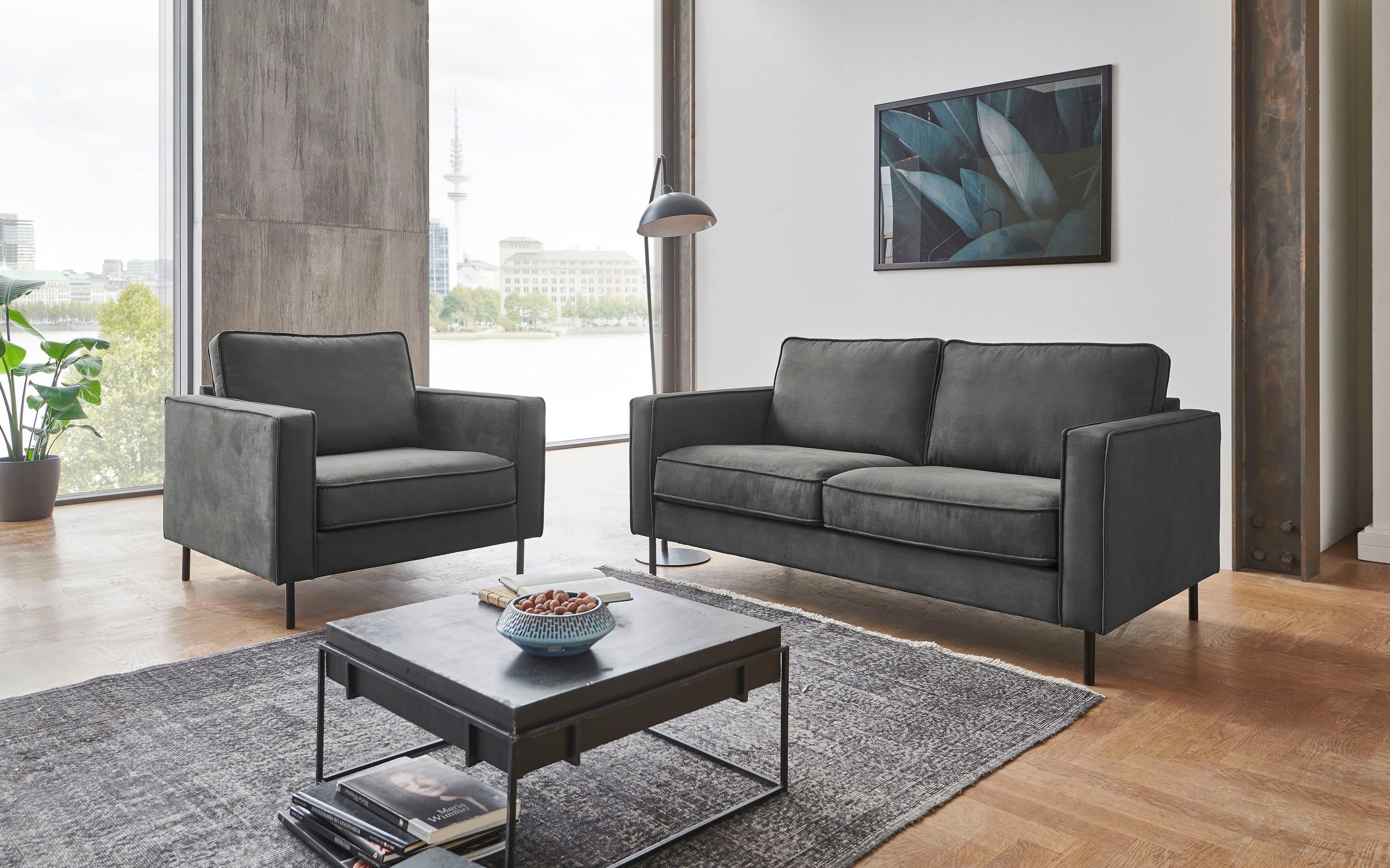 ATLANTIC home collection Sessel Weston | Grau