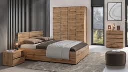 OTTO home Bett Cross | Holztöne