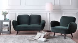 ATLANTIC home collection 2-Sitzer Ben | Grün