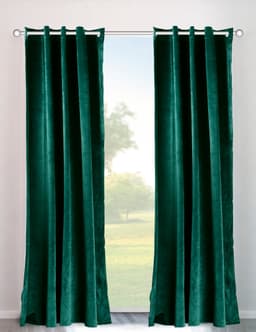 OTTO home Vorhang Velvet Uni | Grün