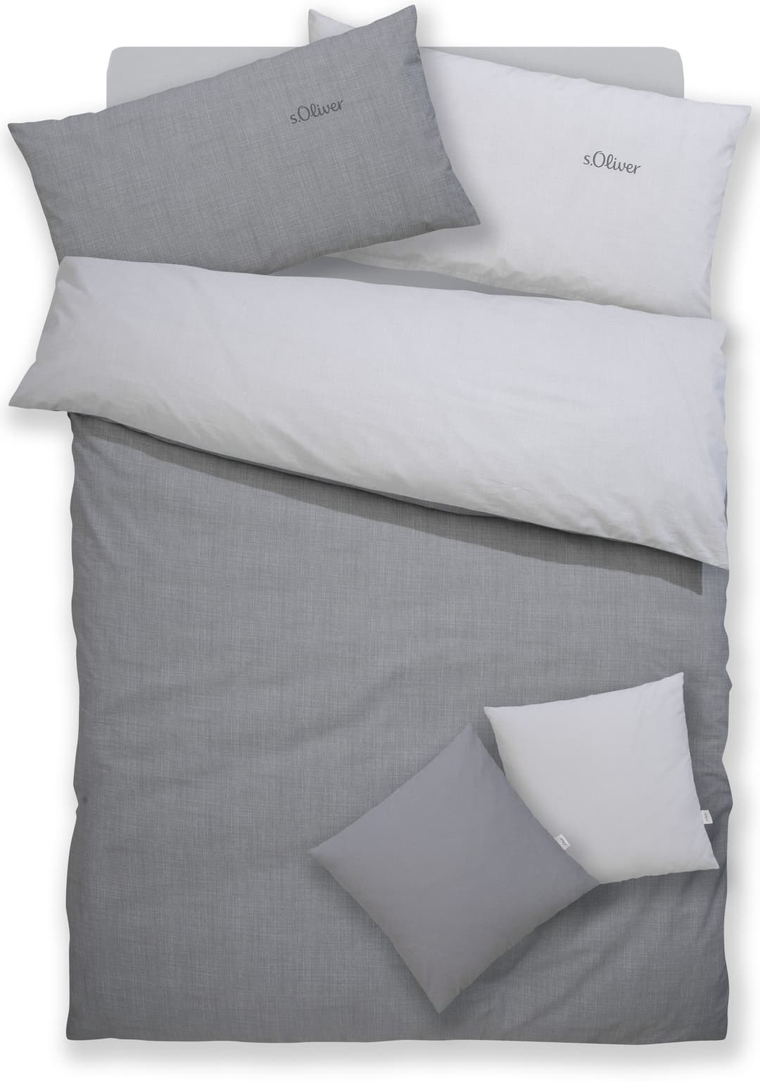 s.Oliver MELINDA Bettwäsche-Set | Grau