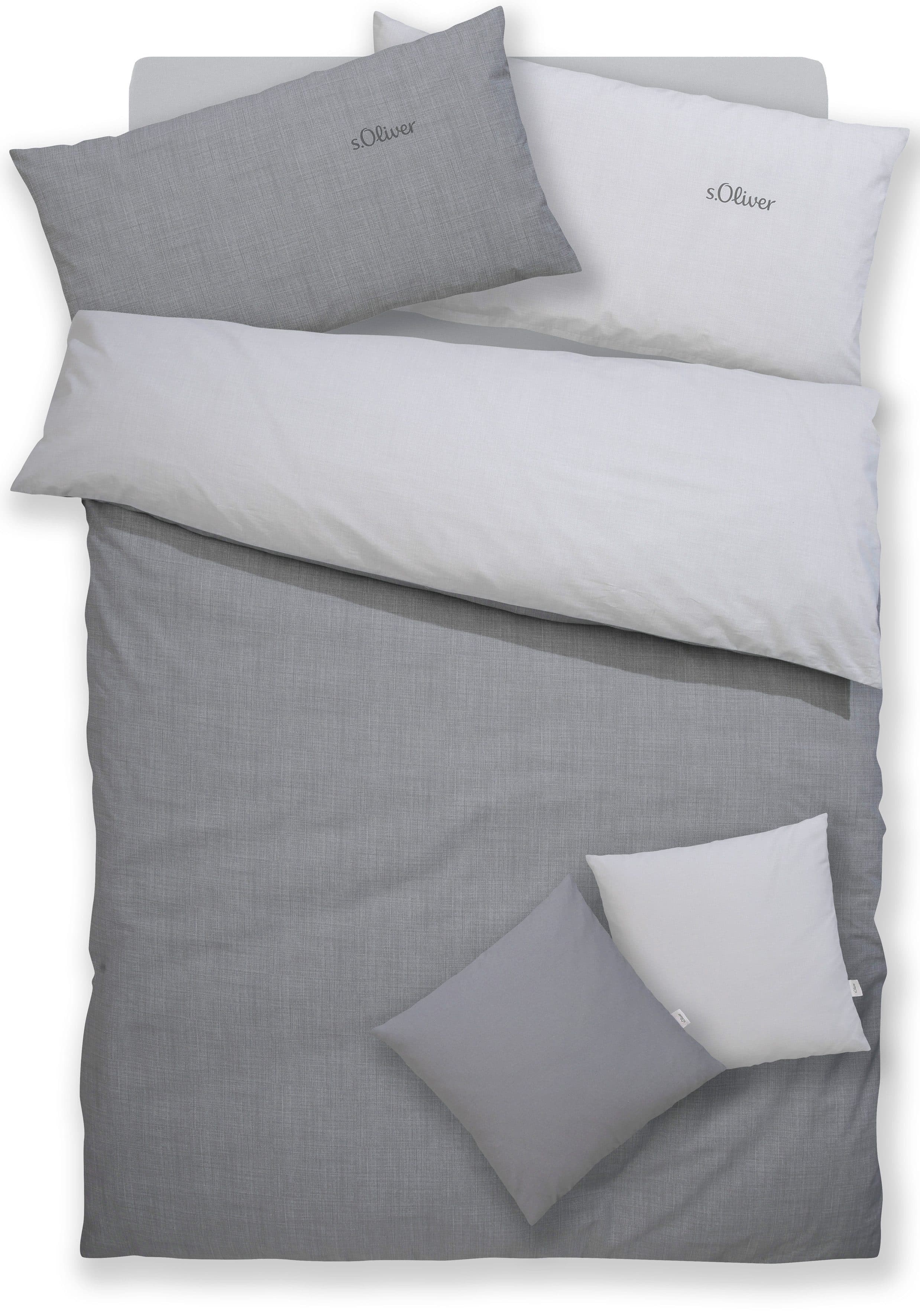 s.Oliver MELINDA Bettwäsche-Set | Grau