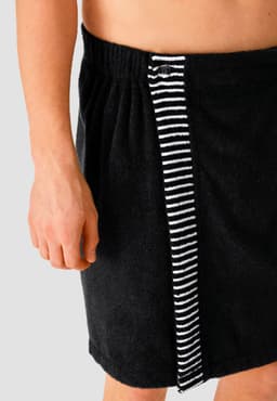 Schiesser Kilt Rom | Schwarz