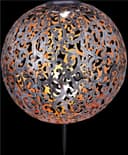 GLOBO LIGHTING LED Solarleuchte SOLAR | Silber 5