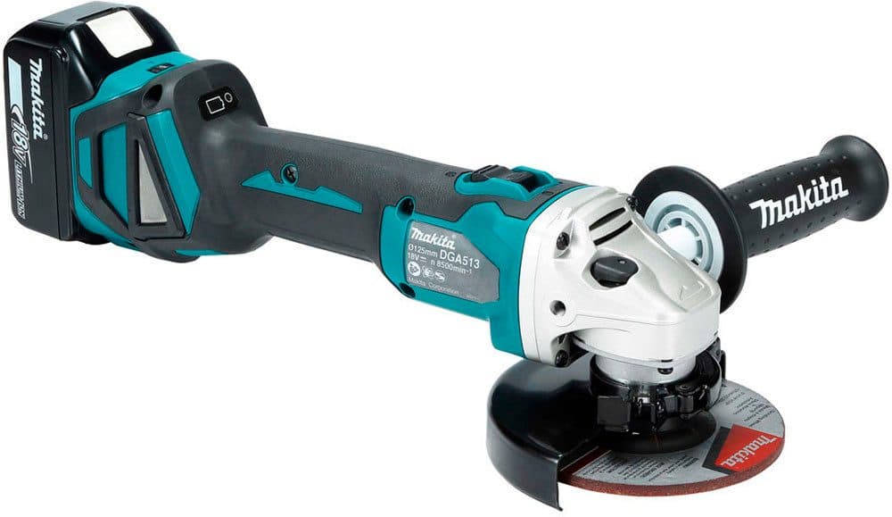 Makita Akku-Winkelschleifer DGA513Z | Blau