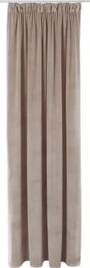 LeGer Home by Lena Gercke Vorhang Samt Ladina | Beige 4