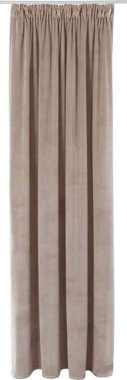 LeGer Home by Lena Gercke Vorhang Samt Ladina | Beige