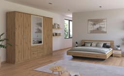 rauch Schlafzimmer-Set BURANO | Holztöne