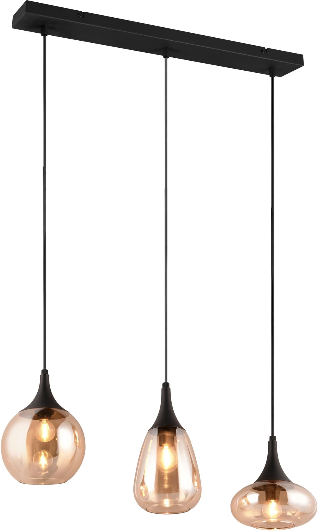 TRIO Leuchten Pendelleuchte Lumina | Braun