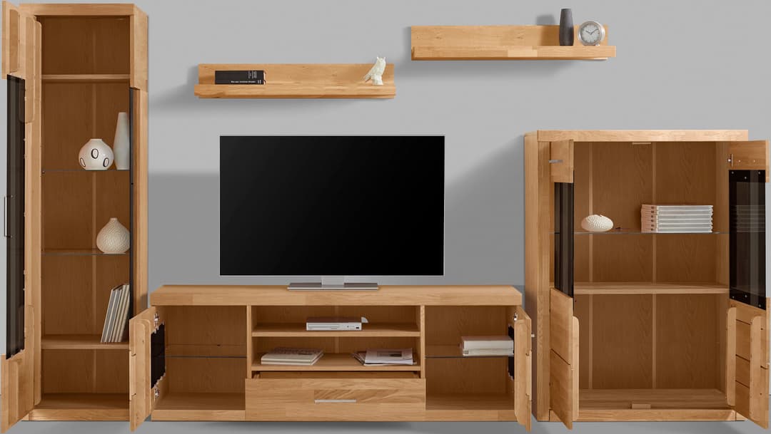 OTTO home Wohnwand Ribe | Holztöne