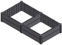 KHW Hochbeet Demeter L | Schwarz 2