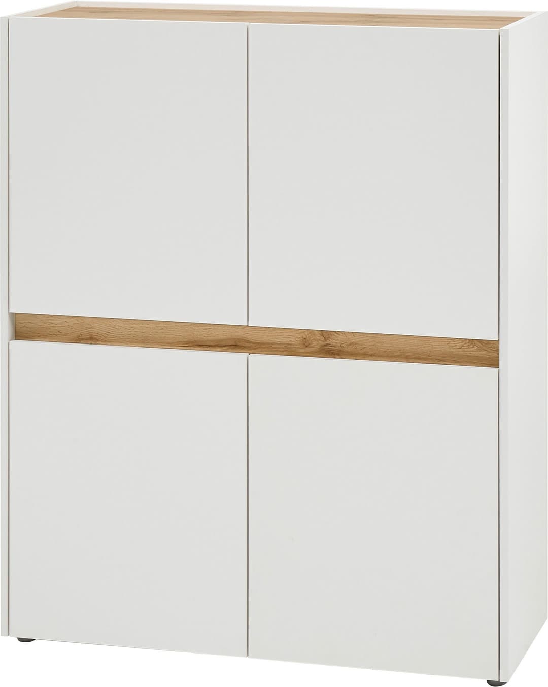 Home affaire Highboard City/Giron | Weiß