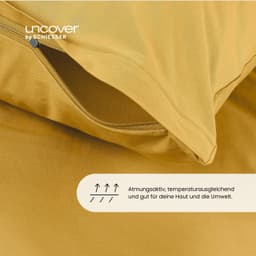 uncover by SCHIESSER Bettwäsche Soho | Gelb