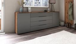 borchardt Möbel Sideboard Tom | Grau