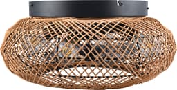 Reality Leuchten LILLESAND Deckenventilator | Braun