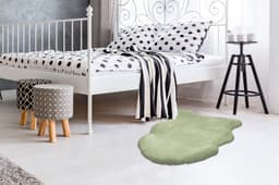 Arte Espina Fellteppich Rabbit 200 | Grün