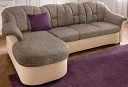 DOMO collection Ecksofa Flores Schlafsofa | Mehrfarbig