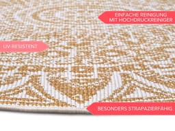 HANSE Home Teppich Lilja Wendeteppich | Beige