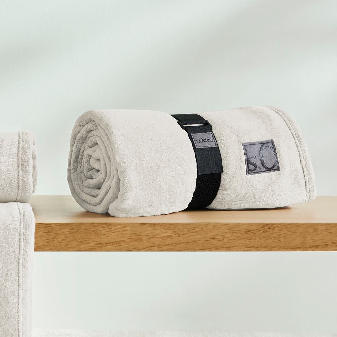 Wohndecke s.Oliver Kuschelsoft | Beige