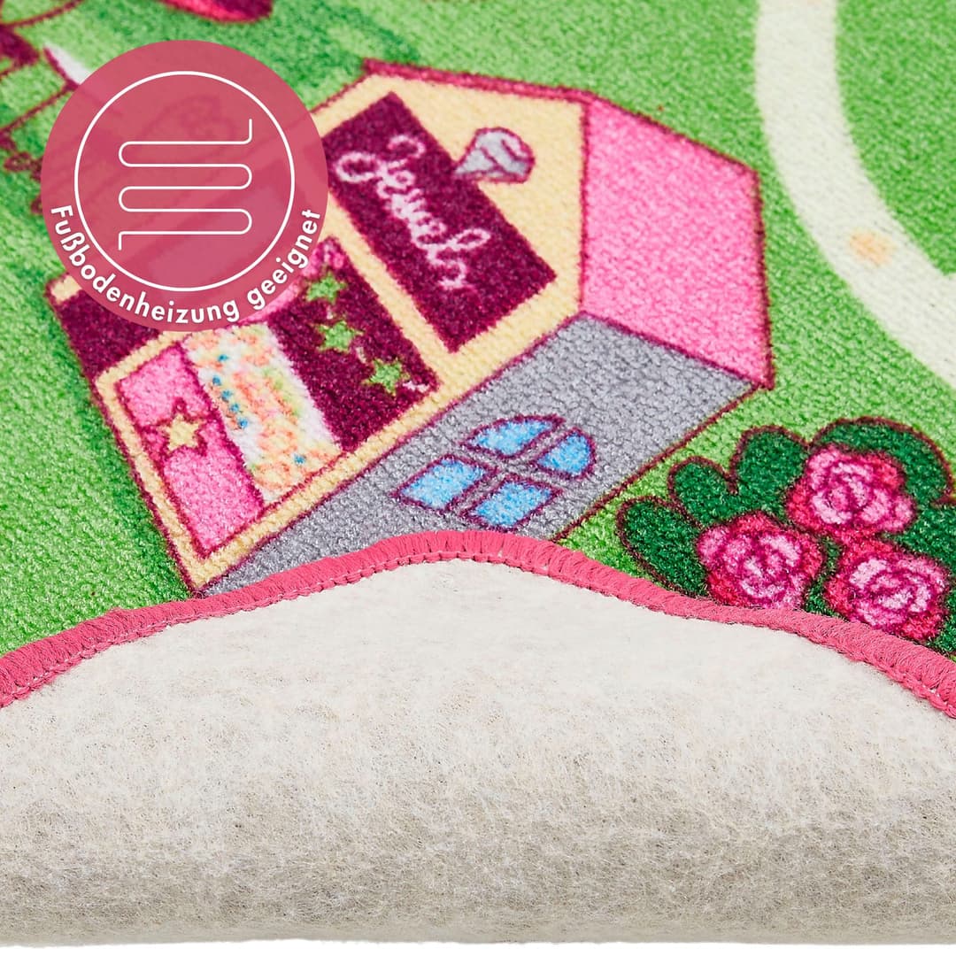 Andiamo Kinderteppich Straße | Pink