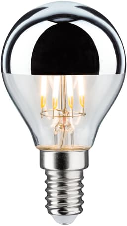 Paulmann LED-Leuchtmittel Tropfen Kopfspiegel | Silber