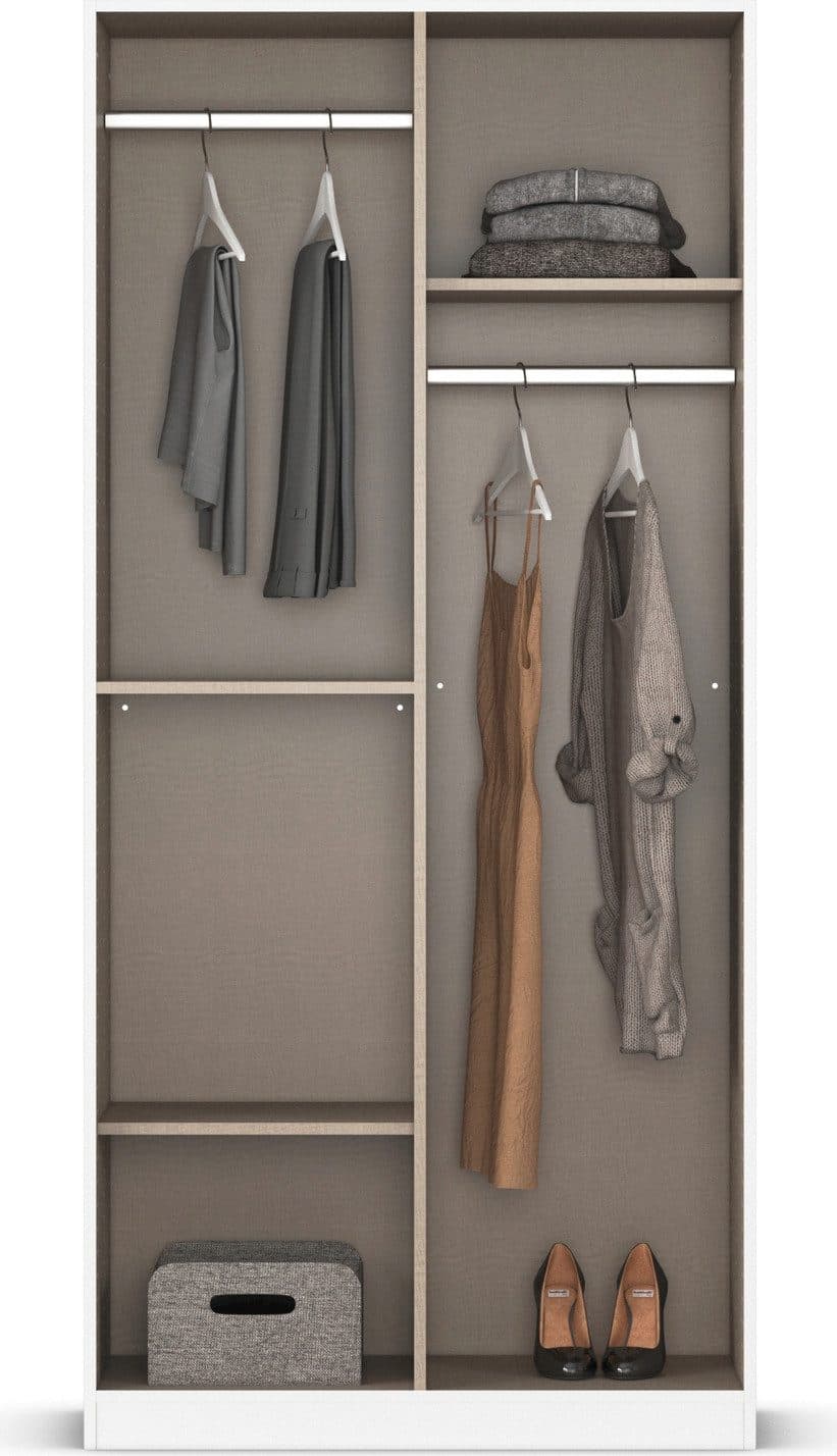rauch Drehtürenschrank Maika | Mehrfarbig